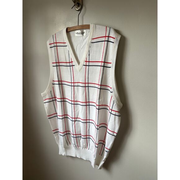 Vintage La Mode du Golf Sweater Vest NWT - Picture 1 of 8